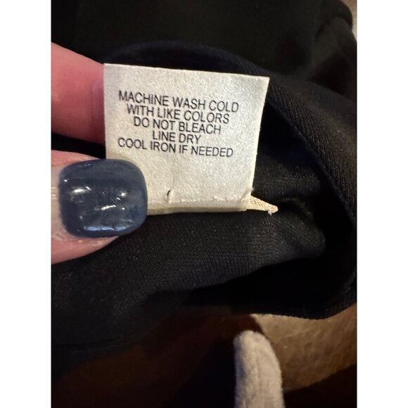 Sally Miller Couture Dress Girl‎ Small Black Sleeveless Draped Chiffon Formal - Picture 7 of 7